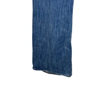 Gap Women's Jeans Flare Stretch Mid-Rise Medium Wash Denim Pants‎ Mexico Sz. 8R thumbnail 8