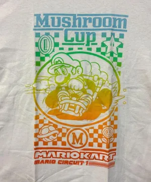 Nintendo Mario kart mushroom cup tshirt size medium thumbnail 2