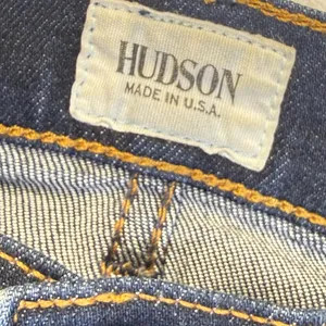 Hudson Nico Super Skinny Midrise Jeans Dark Wash Indigo Size 25 Made USA‎ thumbnail 3