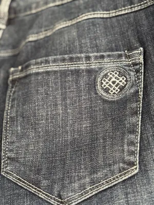 Laurie Felt Straight-Leg Jeans with Embroidered Side Stripes Size 18W thumbnail 3