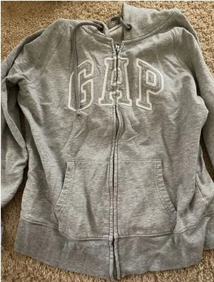 Gap Grey Zip-Up Jacket thumbnail 1