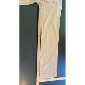 GAP Womens Khaki Tan Straight Leg Stretch‎ Chino Pants 8 Long Low Rise VTG thumbnail 7