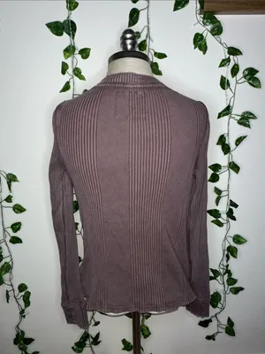 Aerie Road Trip Sleeve Henley Long Sleeve Faded Brown thumbnail 7