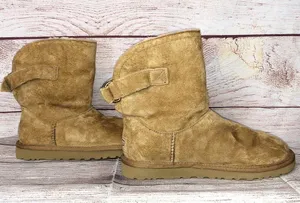 UGG Chestnut Remora Buckle Short Boots Size 6 thumbnail 13