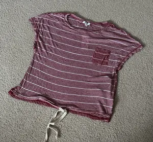 Striped Red Women's Top size S thumbnail 1