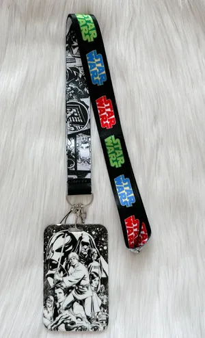 Star Wars lanyard with Id/ card holder thumbnail 1