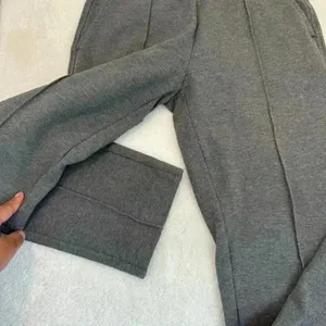 Everlane The Dream Pant XS Heather Grey Charcoal Tapered Tailored Stretch thumbnail 6