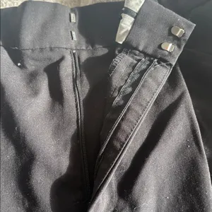 Zara high waisted trousers, black size medium thumbnail 3