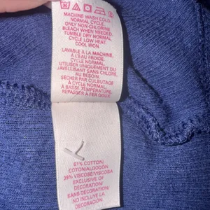 Vintage Victoria's Secret Henley‎ Ribbed Y2K Navy Thermal Long Sleeve Shirt XS thumbnail 8