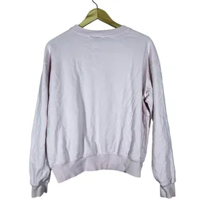 Wildfox Brunch Club Heart Graphic Sweatshirt Pink Coquette Oversized Size S thumbnail 3