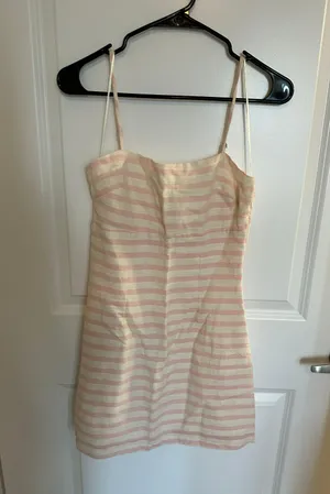 Pink And White Dress thumbnail 1