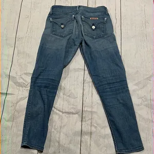 Hudson blue cropped jeans thumbnail 4