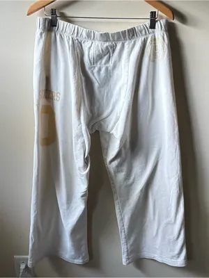 PINK White Wide Leg 2008 Sweatpants thumbnail 6