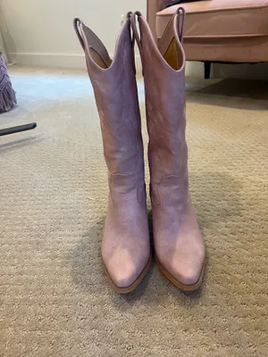 Amazon Pink cowgirl boots thumbnail 2
