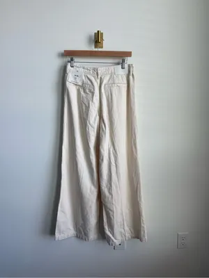 Hidden Jeans Nori High Rise Super Wide Leg Cream Pants Size 25 NWT thumbnail 11