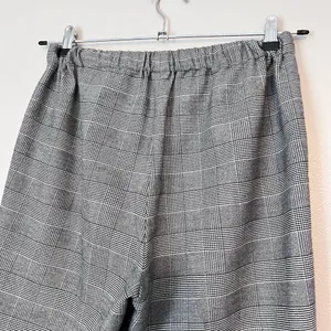 The Group by Babaton Aritzia Jimmy Pull On Flannel Pant Gray Plaid M thumbnail 8
