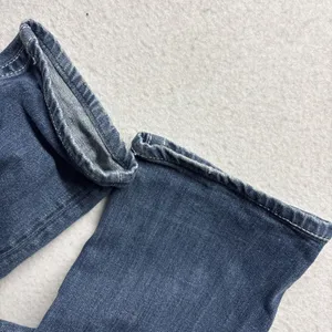 Miss Me Buckle Mid Rise Straight Embellished Flap Denim Blue Jeans 29/28 thumbnail 9