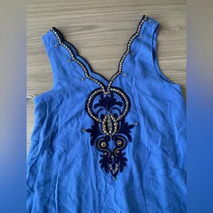 Lilly Pulitzer Blue Mini Dress thumbnail 4