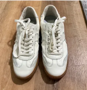 DV by Dolce Vita Notice Stitch- Ivory Calf Hair Sneaker-Size 9 thumbnail 10