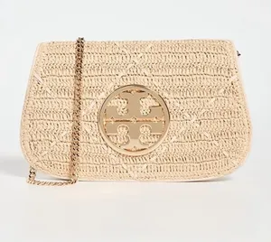 Tory Burch raffia bag thumbnail 1