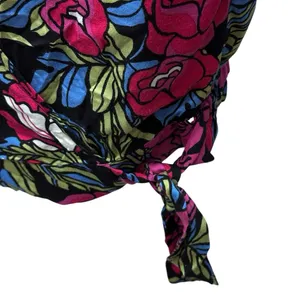 Anthropologie Tiny Womens Finley Faux Wrap Top Black Pink‎ Floral Long Sleeve M thumbnail 5
