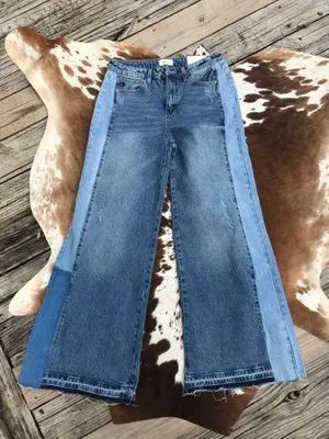 NWT KanCan Clover High Rise Wide Leg Jeans Sz 11/29 thumbnail 9