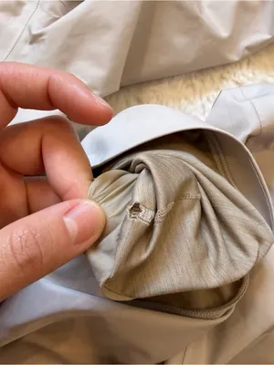Arc'teryx Water-resistant Gore-tex Hooded Jacket Windbreaker XXS - Beige thumbnail 6
