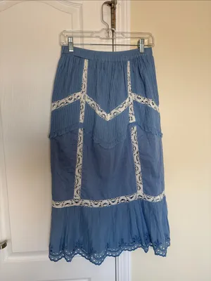 LoveShackFancy Caius Midi Skirt thumbnail 6