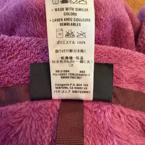 Patagonia Medium Magenta Purple Snap 1/4 Fleece Pullover Pockets‎ Outdoors Hike thumbnail 8