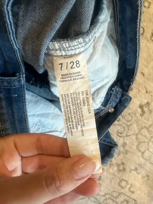 YMI Jeans Distressed Jean Skirt thumbnail 3