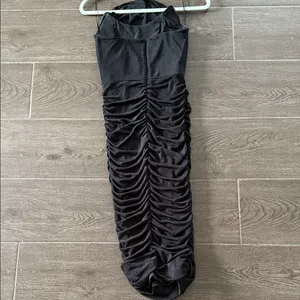 NWT Chic Strapless Black Dress thumbnail 6
