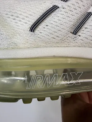 Nike Women's White Black Olive Air Max Style Running Sneakers thumbnail 8
