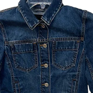 Women's Banana Republic Denim Jean Jacket 100% Cotton‎ Size XXS thumbnail 2