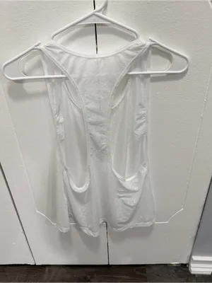 NWOT Halara White Cheeta Print Tank Top thumbnail 2