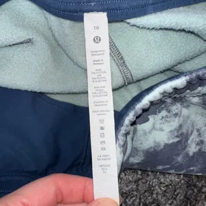 Lululemon Loungeful High-Rise Short 7" Heritage Camo Wash WP Blue Multi Size‎ 16 thumbnail 3
