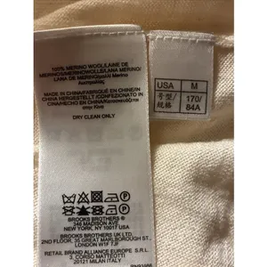 Brooks Brothers Women’s Merino Wool Crewneck Sweater Butter Yellow Medium thumbnail 4