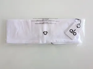 Alo Yoga Performance Conquer Headband White One Size Unisex Yoga A0518U NWT thumbnail 3