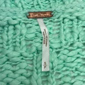 Free People Josephine Pullover Frozen Melon Sweater Green‎ Womens Size Small NEW thumbnail 3