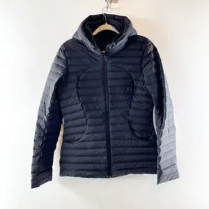 Lululemon Pack It Down Long Sleeve Full Zip Hood Puffer Quilted Jacket Black 8 thumbnail 3
