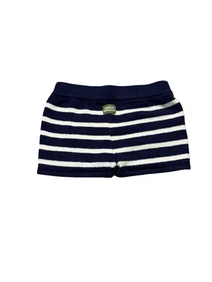 🌊‎ Daily Drills Knit Micro Shorts NWT Navy White Stripe M/L Sold Out 🌊 thumbnail 2
