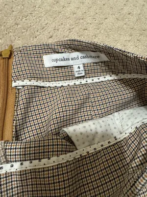 Cupcakes and Cashmere Plaid shorts with pockets thumbnail 2