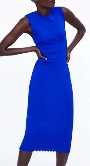 ZARA Knit Midi Dress thumbnail 1