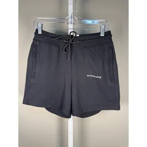Alphalete‎ Essential Core Shorts Black Drawstring Gym Athleisure Size M thumbnail 2