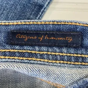 Vintage Y2K Citizens of Humanity Ingrid 002 Low Rise Flare Jeans 31 thumbnail 4
