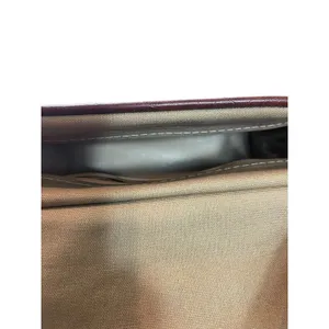 VTG Equestrian Horse Head Canvas Shoulder Bag Brown Leather Trim Country Western thumbnail 8