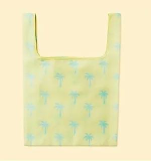 Stoney Clover Lane x Target Reusable Tote Bag Light Yellow/Green Palm Trees thumbnail 3