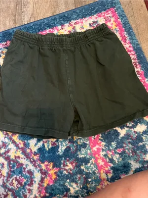 Brandy Melville green shorts thumbnail 6