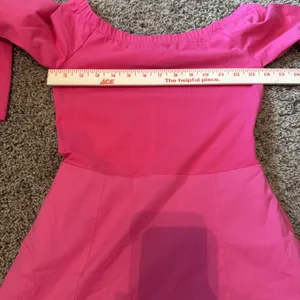Tuckernuck Marissa Midi Off the Shoulder Dress Women's Sz X Small Pink thumbnail 6