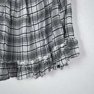 Ann Taylor LOFT Women's Plaid Blouse Sz M thumbnail 4