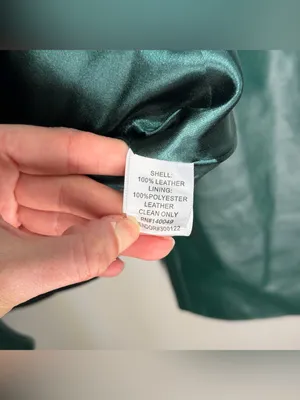 Chadwicks Vintage Y2K Deep Green 100% Leather Blazer Tailored Capsule Classic thumbnail 9